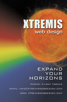 Xtremis Web Design Flyer